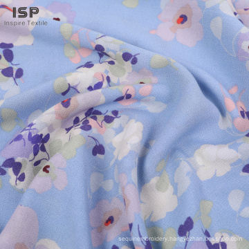 Eco Friendly Dyed Printing Crepe Fabric For Shirts